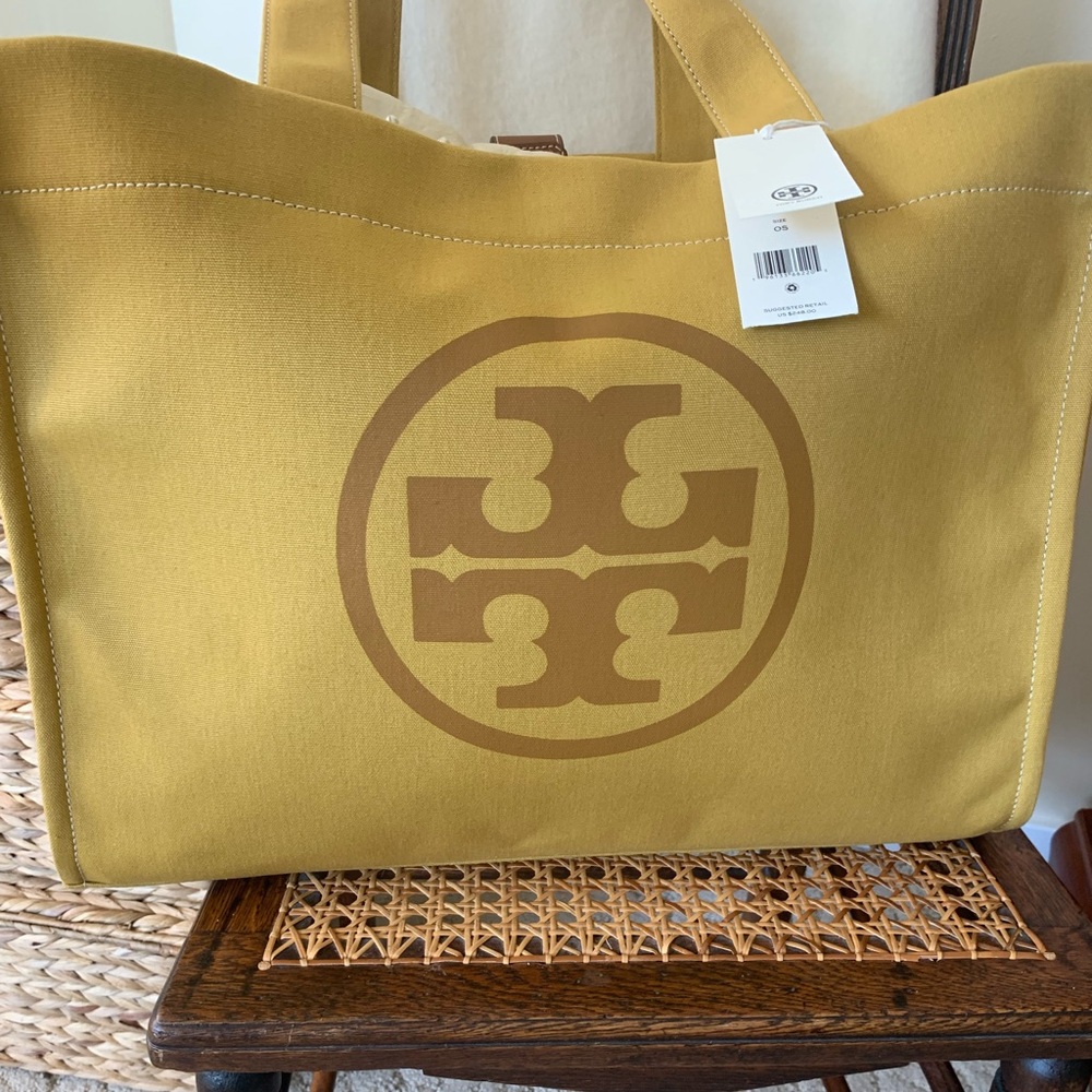 TORY BURCH Ella Canvas Tote